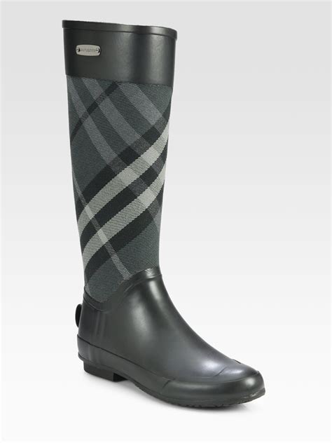 burberry clemence rain boot women|net a porter Burberry rain boots.